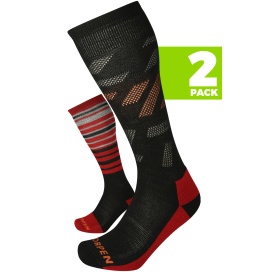 Image S2MME Ski Mid Men 2 Pack Eco 5893 black_red M