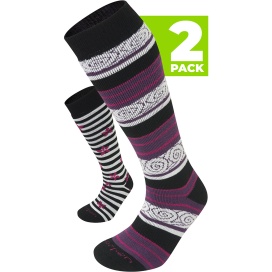 Image ASS2WLNW - Womens Sock 2pk Merino 5471 pink S