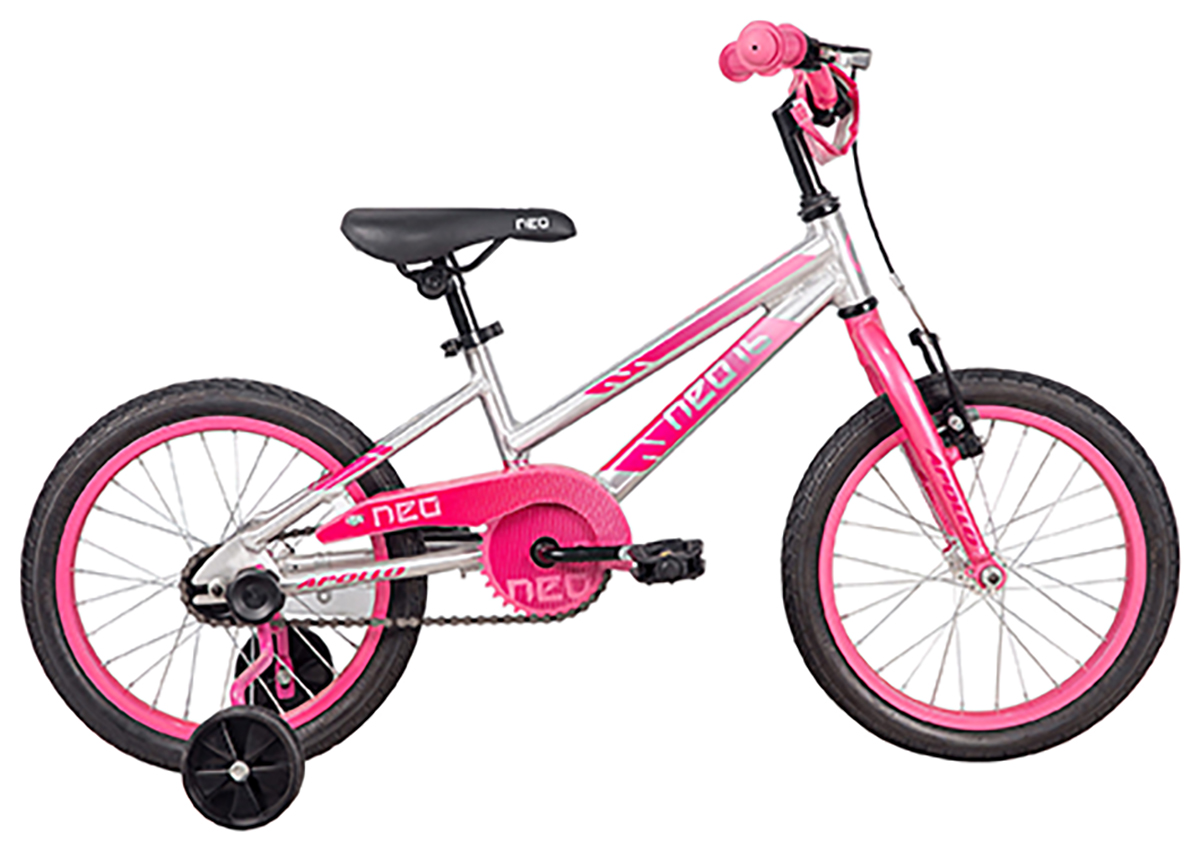 Image NEO Girl bike geared 16" ALLOY PINK/ DARK PINK FADE