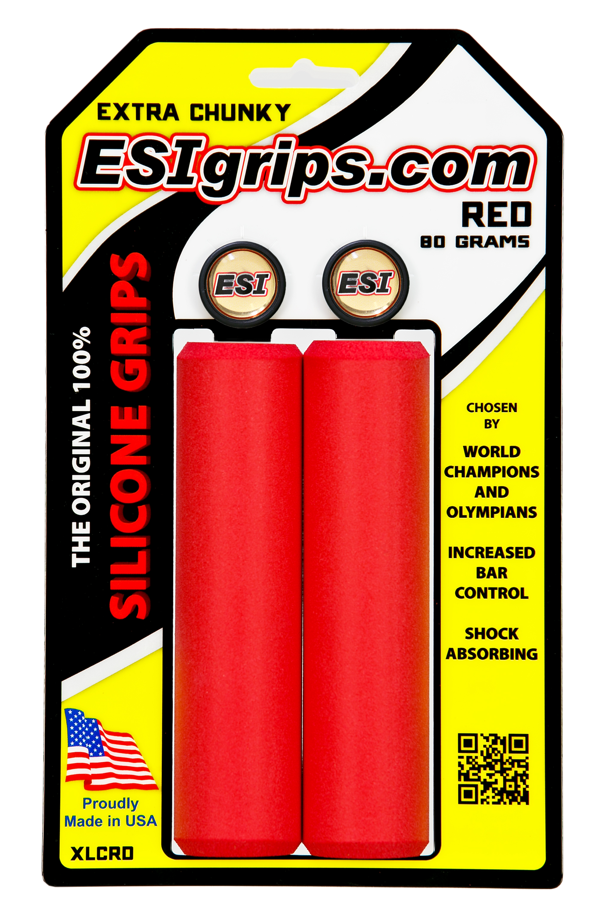 Image ESI GRIPS EXTRA CHUNKY RED