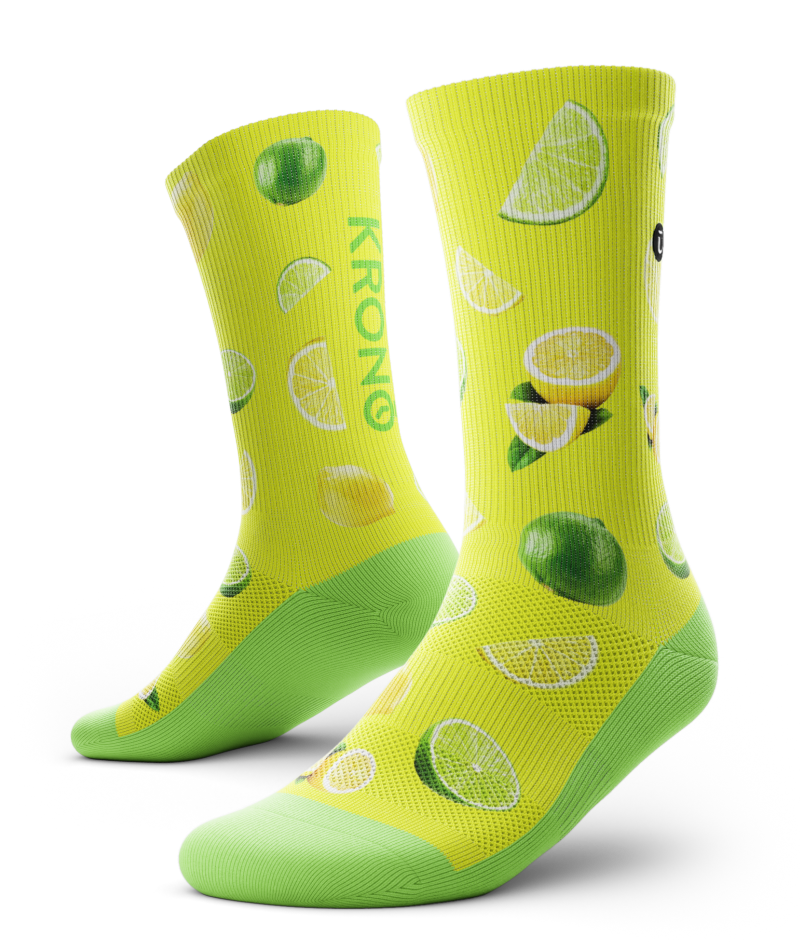 Image KRONO bas citron-lime VERT - Grandeur M/G