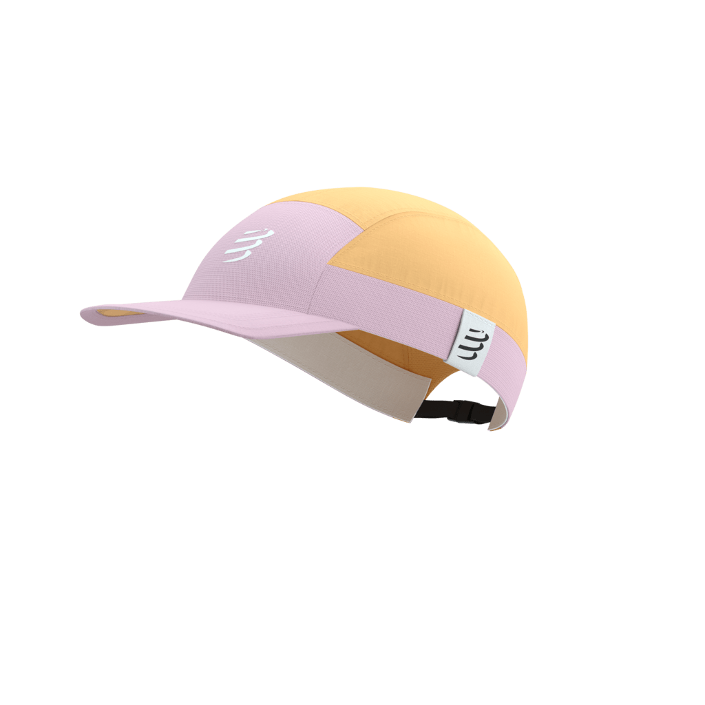 Image Compressport 5 Panel Light Cap BUFF ORANGE/ROSEATE O/S